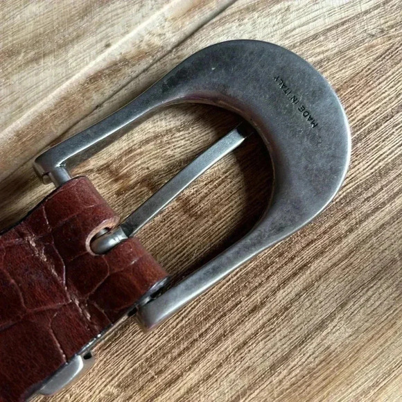 Anthropologie Streets Ahead Buckle Belt Medium - Picture 8 of 9